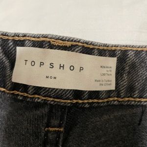 Top shop mom jeans